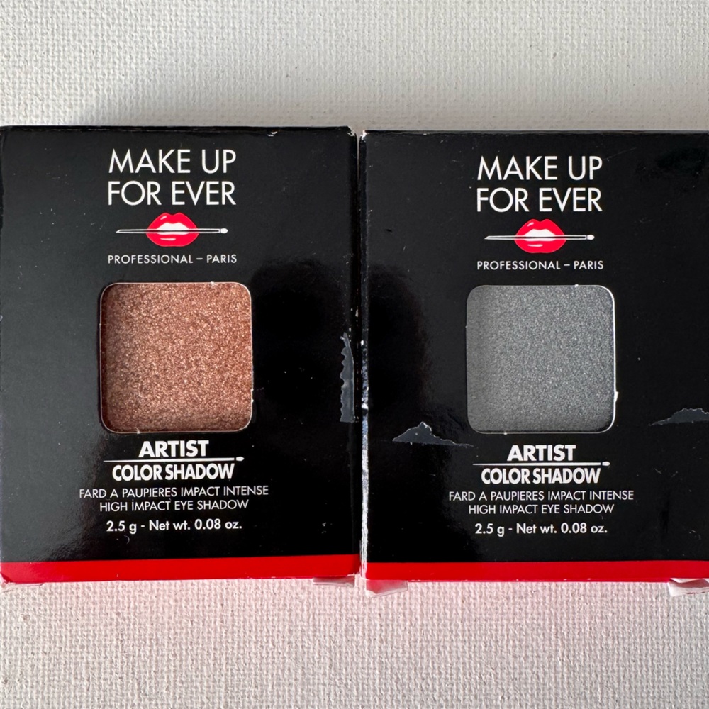 MAKE UP FOR EVER Artist Color Shadow Duo — Full Size (New In Box)